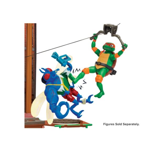 Teenage Mutant Ninja Turtles Mutant Mayhem Sewer Lair Playset by Playmates - Picture 6 of 7